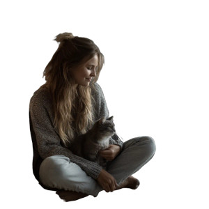 Cat Owner Bliss Vinyl Car Decal Sticker – Waterproof & UV-Resistant 