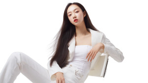 Korean Woman Portrait V72 Vinyl Car Decal Sticker – Waterproof & UV-Resistant 