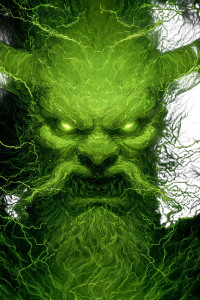 Angry Demon V2 Vinyl Car Decal Sticker – Waterproof & UV-Resistant 
