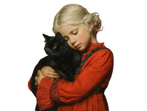 Girl With Cat V28 Vinyl Car Decal Sticker – Waterproof & UV-Resistant Girl With Cat V28 Vinyl Car Decal Sticker – Waterproof & UV-Resistant