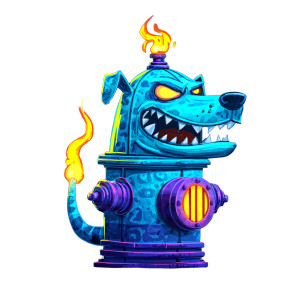 Fun Monster Design Vinyl Car Decal Sticker – Waterproof & UV-Resistant 