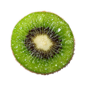 Sliced Kiwifruit Vinyl Car Decal Sticker – Waterproof & UV-Resistant 
