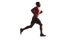 Marathon Runner Treadmill Vinyl Car Decal Sticker – Waterproof & UV-Resistant 