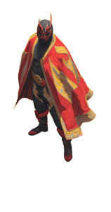 Lucha Libre Warrior Vinyl Car Decal Sticker – Waterproof & UV-Resistant 