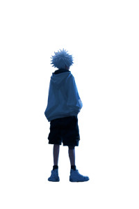 Killua Zoldyck Night Vinyl Car Decal Sticker – Waterproof & UV-Resistant 