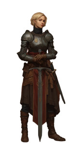 Fantasy Cleric Portrait V2 Vinyl Car Decal Sticker – Waterproof & UV-Resistant 