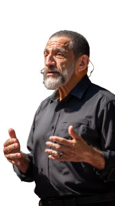 Hispanic Presenter Speaking Vinyl Car Decal Sticker – Waterproof & UV-Resistant 