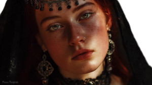 Gothic Elf Princess Vinyl Car Decal Sticker – Waterproof & UV-Resistant 