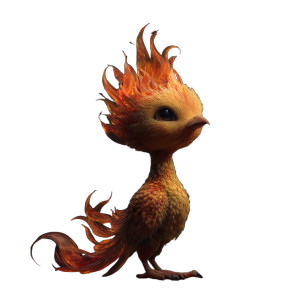 Sad Phoenix Vinyl Car Decal Sticker – Waterproof & UV-Resistant 