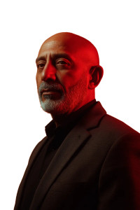 Iranian Man Portrait Vinyl Car Decal Sticker – Waterproof & UV-Resistant 