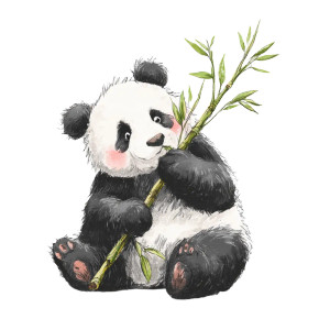 Cute Panda Eating V4 Vinyl Car Decal Sticker – Waterproof & UV-Resistant Cute Panda Eating V4 Vinyl Car Decal Sticker – Waterproof & UV-Resistant