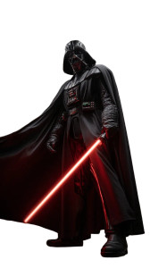 Darth Vader Silhouette Vinyl Car Decal Sticker – Waterproof & UV-Resistant 