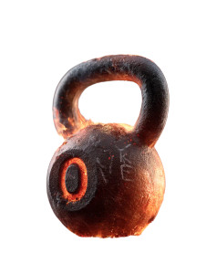 Flaming Kettlebell Vinyl Car Decal Sticker – Waterproof & UV-Resistant Flaming Kettlebell Vinyl Car Decal Sticker – Waterproof & UV-Resistant