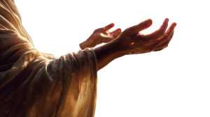 Divine Hand Embrace Vinyl Car Decal Sticker – Waterproof & UV-Resistant 