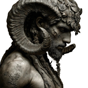 Pan The Satyr Vinyl Car Decal Sticker – Waterproof & UV-Resistant 