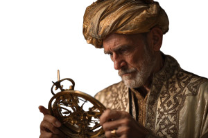 Andalusian Astronomer Vinyl Car Decal Sticker – Waterproof & UV-Resistant 