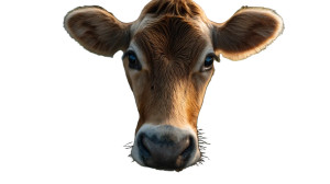 Cow On Wildflowers Vinyl Car Decal Sticker – Waterproof & UV-Resistant Cow On Wildflowers Vinyl Car Decal Sticker – Waterproof & UV-Resistant