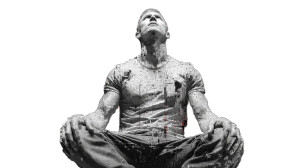 Metal Glitch Man Vinyl Car Decal Sticker – Waterproof & UV-Resistant 