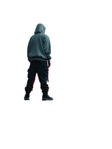 Urban Rapper Scene Vinyl Car Decal Sticker – Waterproof & UV-Resistant 