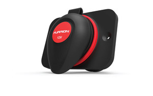 Furrion LLC Black 12V DC Receptacle | Marine Grade | Easy Installation