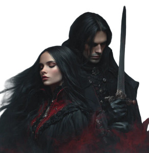 Vampire Hunters Duo Vinyl Car Decal Sticker – Waterproof & UV-Resistant 