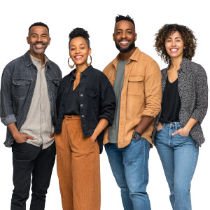 Diverse Group Smiling V3 Vinyl Car Decal Sticker – Waterproof & UV-Resistant 