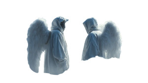 Angelic Storm Warriors Vinyl Car Decal Sticker – Waterproof & UV-Resistant 