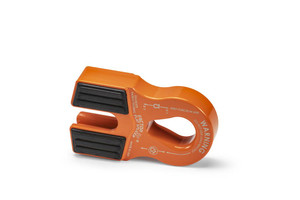 Factor 55 Orange Winch Cable Shackle Mount | Foldable Splice-On Shackle | 16000lb Load Capacity | Billet Aluminum | Fits 3/4 Inch Screws Factor 55 Orange Winch Cable Shackle Mount | Foldable Splice-On Shackle | 16000lb Load Capacity | Billet Aluminum | Fits 3/4 Inch Screws