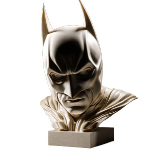 3D Batman Bust Vinyl Car Decal Sticker – Waterproof & UV-Resistant 