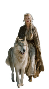 Viking Woman And Elkhound Vinyl Car Decal Sticker – Waterproof & UV-Resistant Viking Woman And Elkhound Vinyl Car Decal Sticker – Waterproof & UV-Resistant