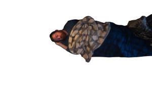 Sleeping Man Close-Up Vinyl Car Decal Sticker – Waterproof & UV-Resistant 