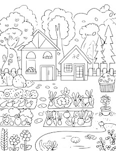 Granny'S Vegetable Patch Vinyl Car Decal Sticker – Waterproof & UV-Resistant 