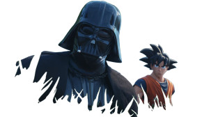 Fortnite Characters Duel Vinyl Car Decal Sticker – Waterproof & UV-Resistant 
