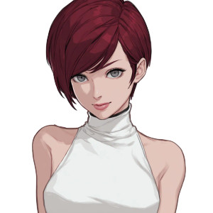 Burgundy Pixie Cut Vinyl Car Decal Sticker – Waterproof & UV-Resistant 