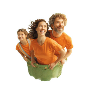 Family In Balloon Vinyl Car Decal Sticker – Waterproof & UV-Resistant Family In Balloon Vinyl Car Decal Sticker – Waterproof & UV-Resistant