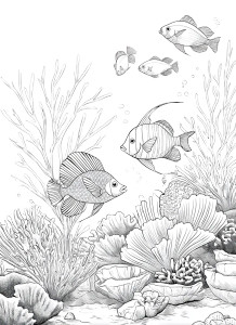 Underwater Coral Reef Vinyl Car Decal Sticker – Waterproof & UV-Resistant Underwater Coral Reef Vinyl Car Decal Sticker – Waterproof & UV-Resistant