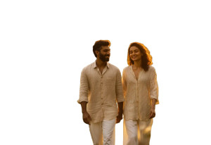 Indian Couple Strolling Vinyl Car Decal Sticker – Waterproof & UV-Resistant Indian Couple Strolling Vinyl Car Decal Sticker – Waterproof & UV-Resistant