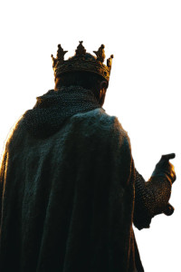 King Arthur Silhouette Vinyl Car Decal Sticker – Waterproof & UV-Resistant 