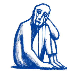 Minimalist Crying Figure Vinyl Car Decal Sticker – Waterproof & UV-Resistant Minimalist Crying Figure Vinyl Car Decal Sticker – Waterproof & UV-Resistant