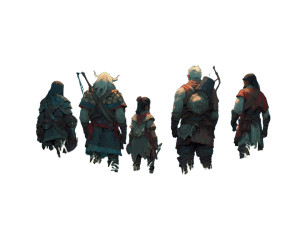 Diverse Dnd Adventurers Vinyl Car Decal Sticker – Waterproof & UV-Resistant Diverse Dnd Adventurers Vinyl Car Decal Sticker – Waterproof & UV-Resistant