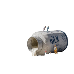 Miniature Play Scene Vinyl Car Decal Sticker – Waterproof & UV-Resistant 