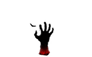 Zombie Hand Reaching Vinyl Car Decal Sticker – Waterproof & UV-Resistant 
