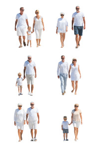 Families Walking Vinyl Car Decal Sticker – Waterproof & UV-Resistant Families Walking Vinyl Car Decal Sticker – Waterproof & UV-Resistant