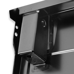 Holley Classic Trucks Truck Bed Side Panel | Black EDP Coated Steel | Precise Fit Heavy Gauge Strength