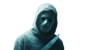 Horror Mask Slasher Vinyl Car Decal Sticker – Waterproof & UV-Resistant 