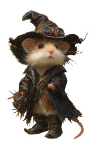 Rebel Wizard Dormouse Vinyl Car Decal Sticker – Waterproof & UV-Resistant 