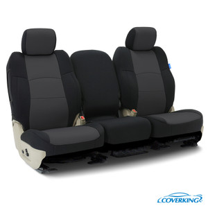 Ultimate Custom Fit Neoprene Seat Cover Wrangler JK 2014-2018 | Charcoal/Black - Waterproof - Easy Install