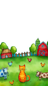 Watercolor Cat V3 Vinyl Car Decal Sticker – Waterproof & UV-Resistant 