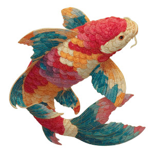 Koi Fish Marimeco Vinyl Car Decal Sticker – Waterproof & UV-Resistant 