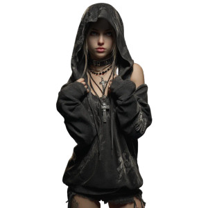 Skinny Punk Singer Vinyl Car Decal Sticker – Waterproof & UV-Resistant 